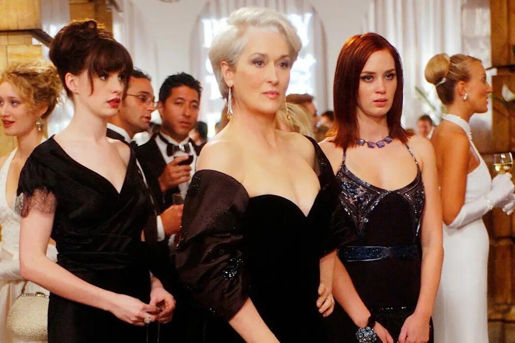 Meryl Streep, Anne Hathaway y Emily Blunt