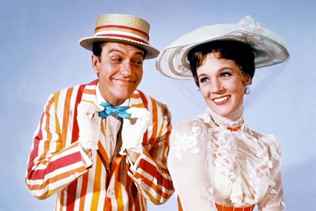 Julie Andrews y Dick Van Dyke