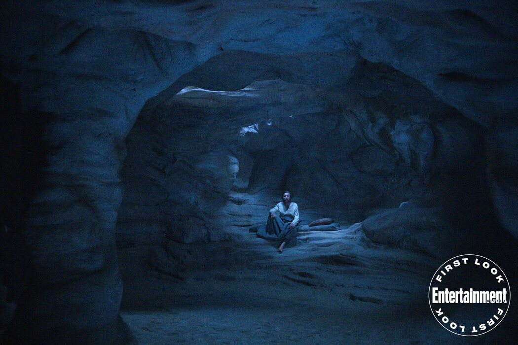 Meditando en una cueva