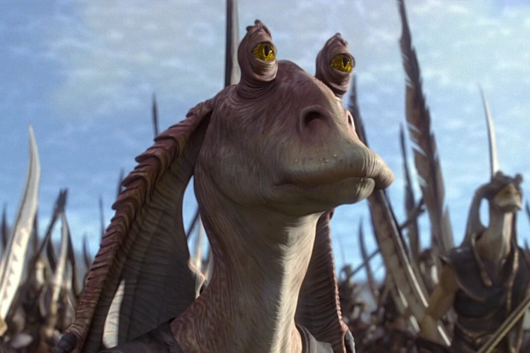 Guiño a Jar Jar