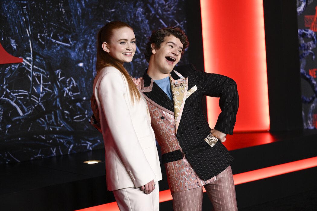 Sadie Sink y Gaten Matarazzo