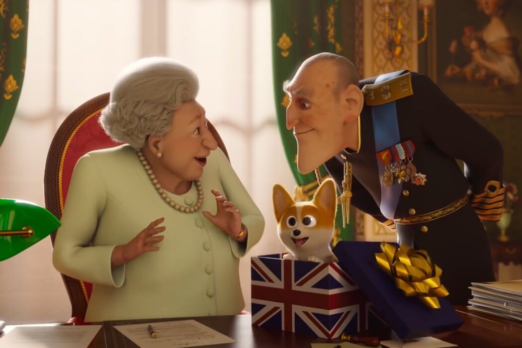 Julie Walters en 'Corgi: Las mascotas de la reina' (2019)