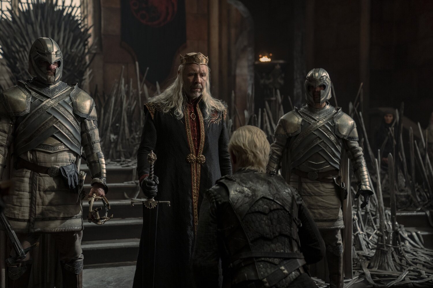 Viserys Targaryen en el 1x04 de 'La Casa del Dragón'