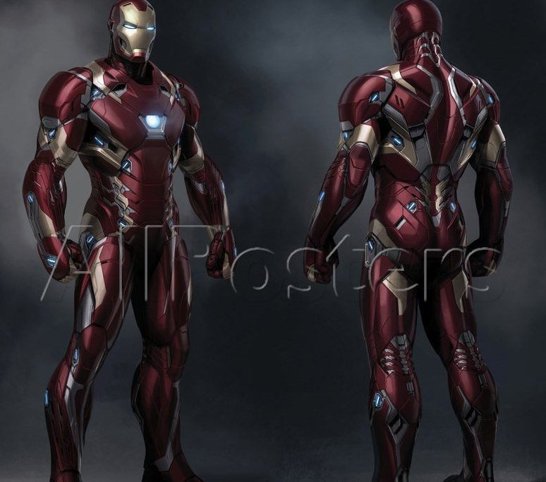 La espectacular armadura de Iron Man