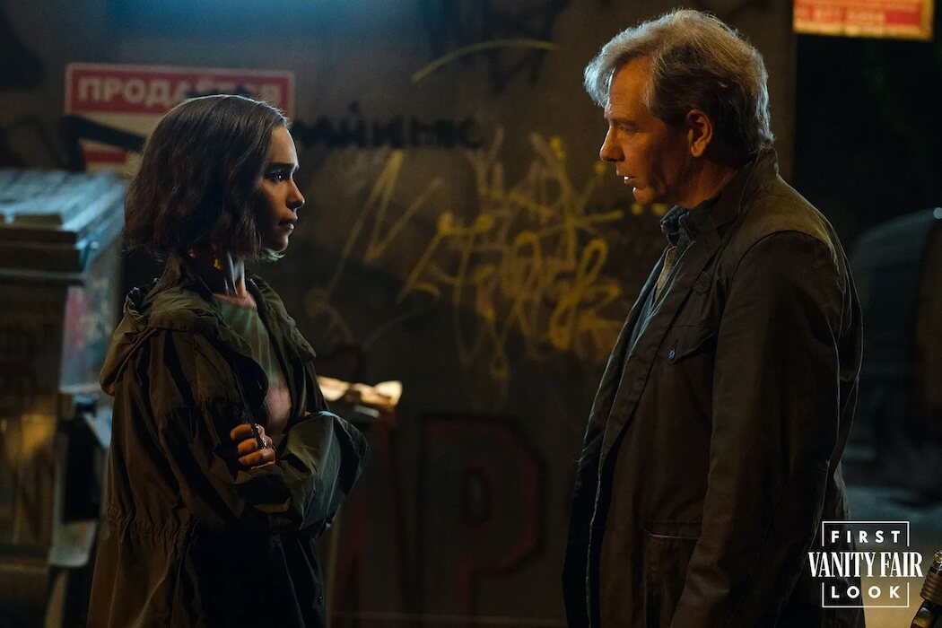 G'iah (Emilia Clarke) y Talos (Ben Mendelsohn)