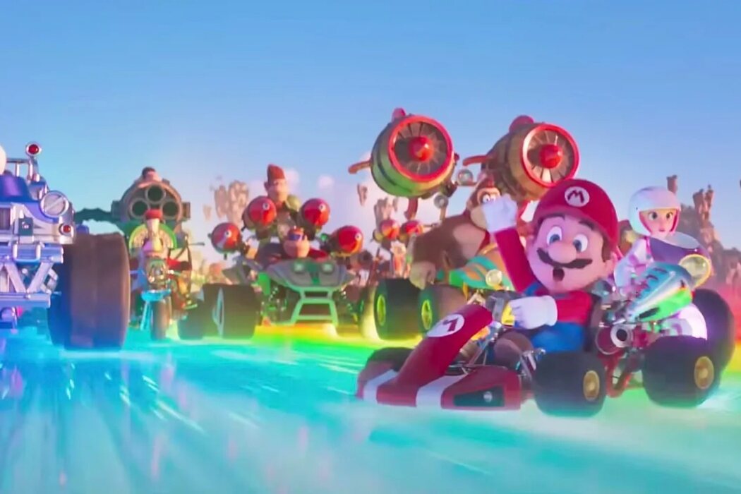 La senda arcoíris de 'Mario Kart'