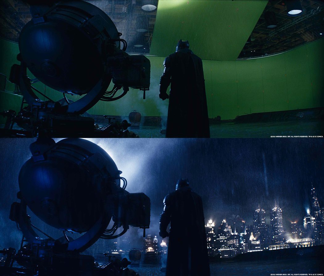 La marca de Batman en 'Batman v Superman' en chroma