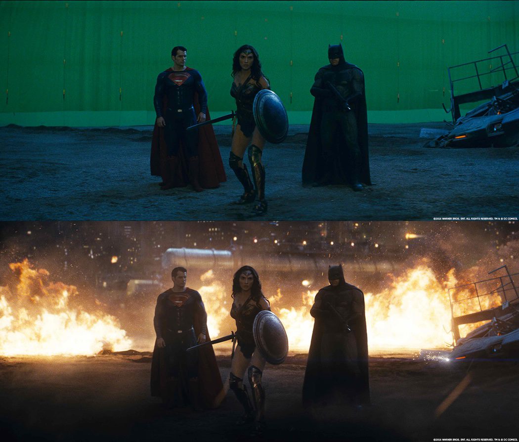 Wonder Woman, Batman y Superman en 'Batman v Superman'