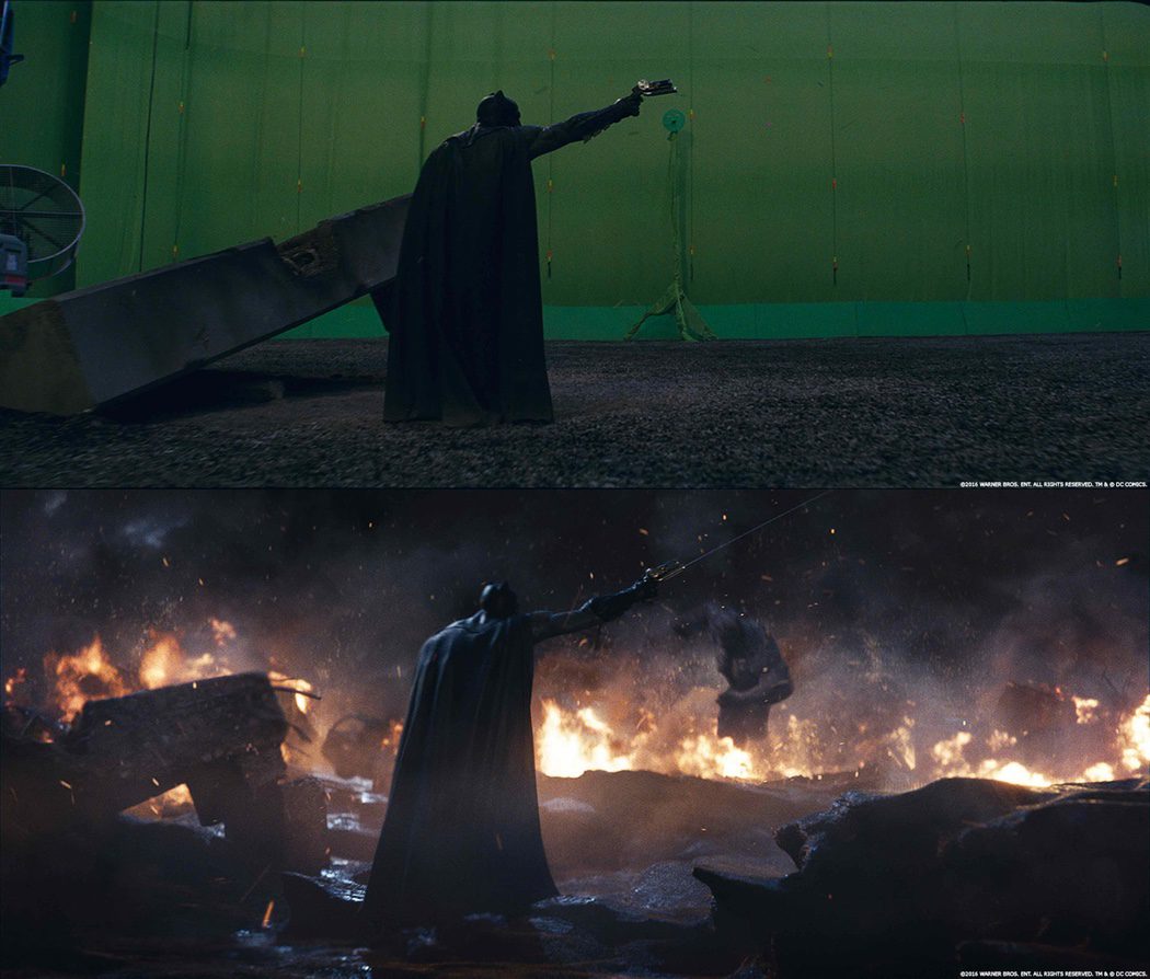 La pelea de Batman y Doomsday en 'Batman v Superman' con VFX