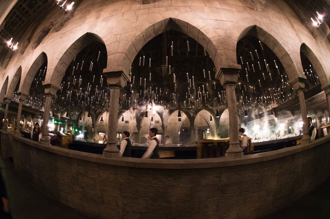 El gran salón de Hogwarts de 'Harry Potter' en Hollywood