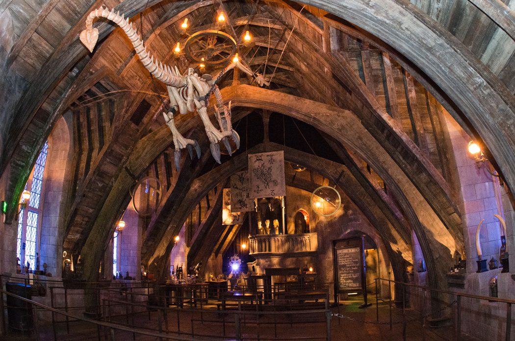 Interior de Hogwarts de 'Harry Potter' en Hollywood