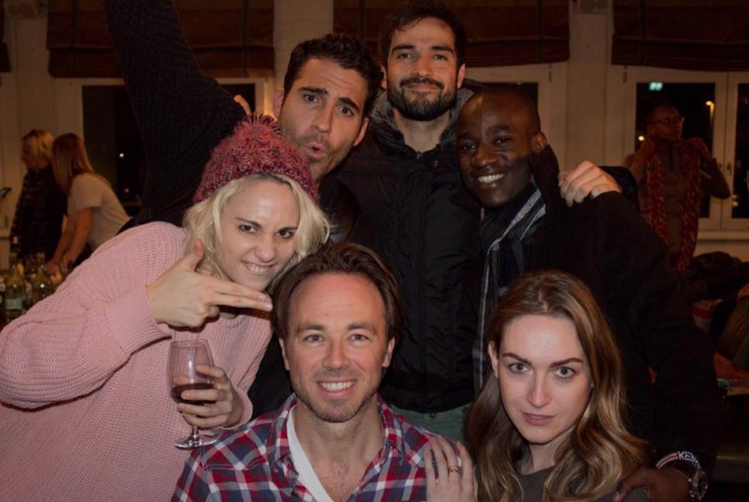 El reparto de 'Sense8' en el descanso del rodaje de la 2ª temporada