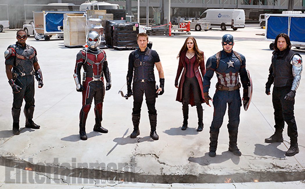 Portadas de Entertainmet Weekly y nuevas imágenes de 'Capitán América: Civil War'