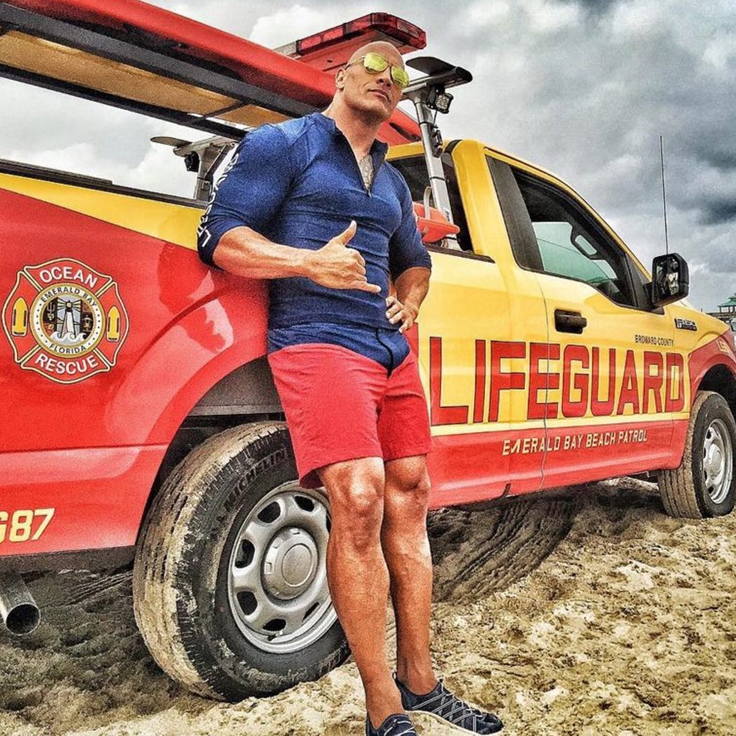 Dwayne Johnson, el nuevo socorrista de 'Los vigilantes de la playa'