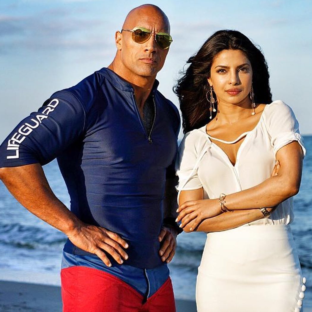 Dwayne Johnson y Priyanka Chopra