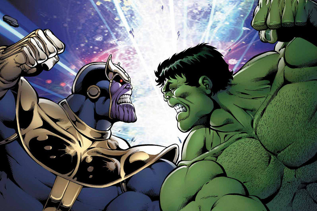 Hulk vs Thanos