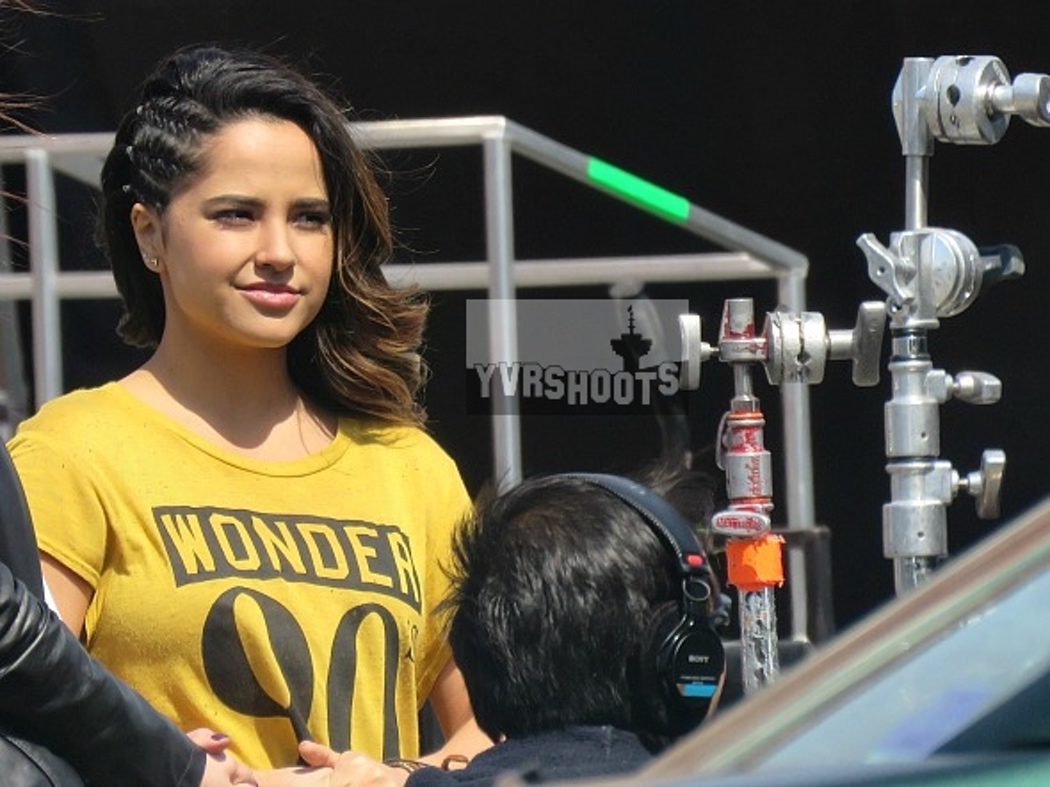 Becky G como la nueva Yellow Ranger