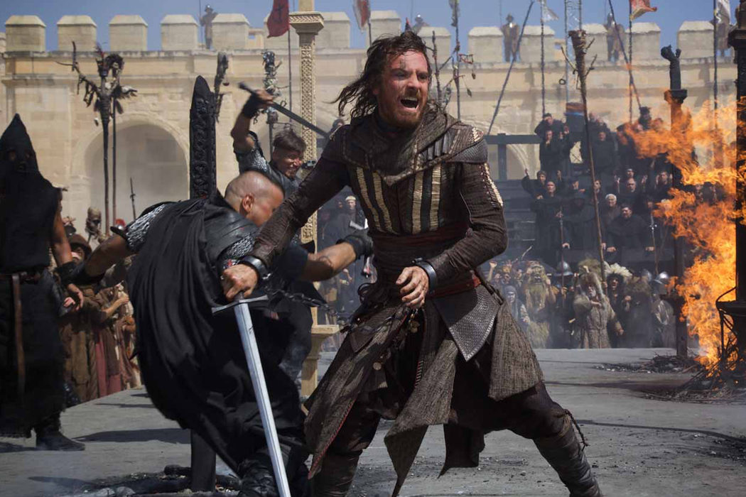 Escena de batalla de 'Assassin's Creed'