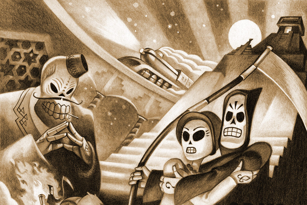 'Grim Fandango': ¿A qué esperas, Tim Burton?