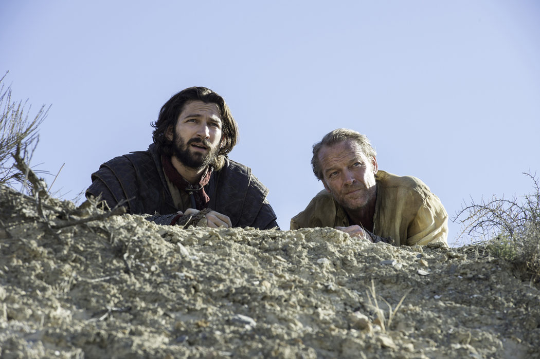 Daario Naharis y Ser Jorah Mormont