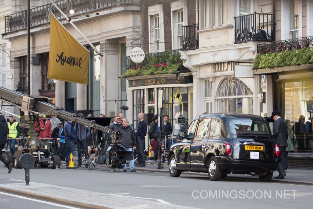 Set de rodaje de 'Kingsman: The Golden Circle' en Londres