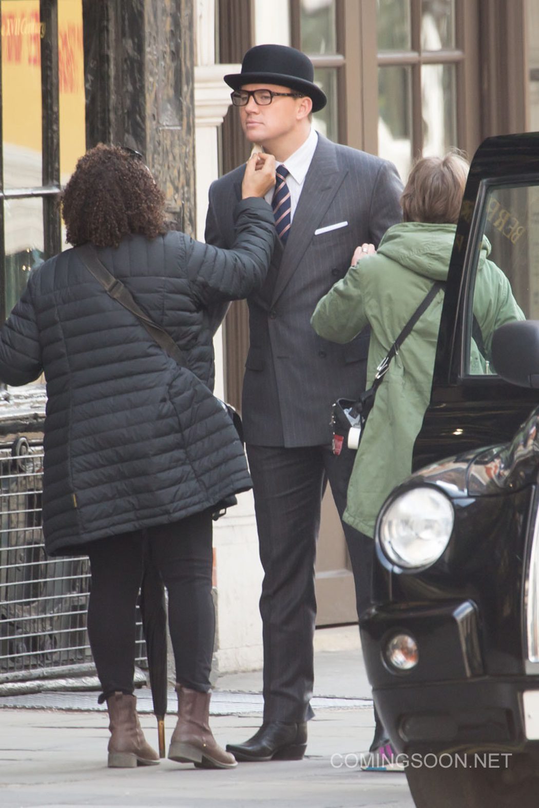 Channing Tatum rueda sus primeras escenas en el set de Londres de ...