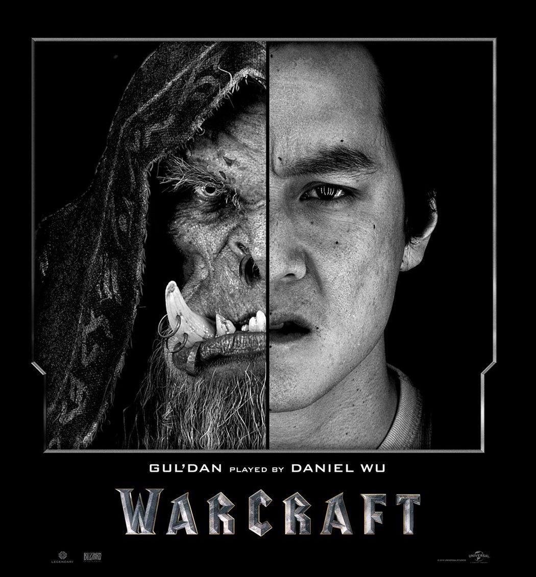 Daniel Wu es Gul'Dan en 'Warcraft: El Origen'