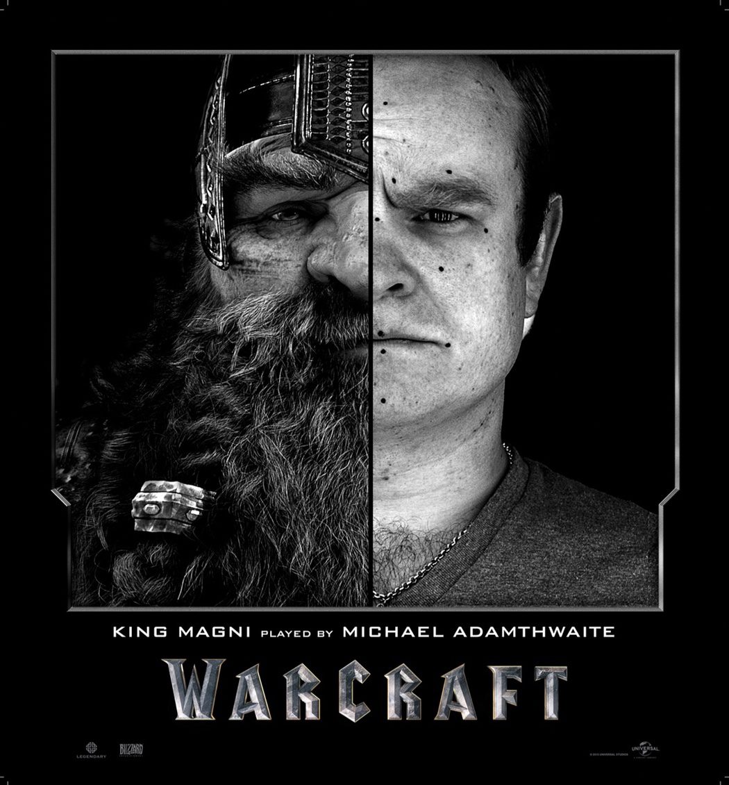 Michael Adamthwaite es el Rey Magni en 'Warcraft: El Origen'