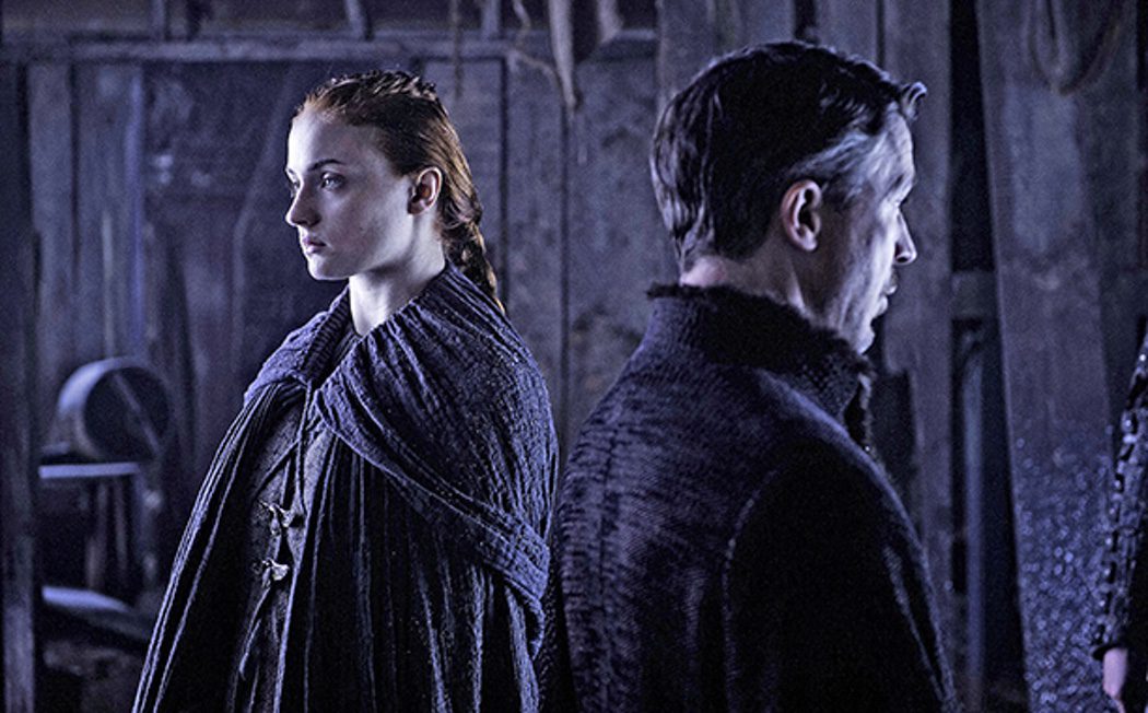 Sansa Stark y Meñique se encuentran