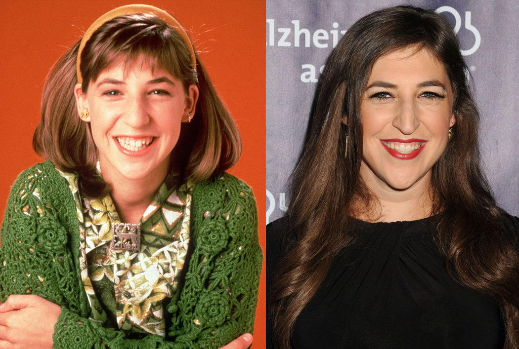 1 Mayim Bialik (Blossom Russo) .