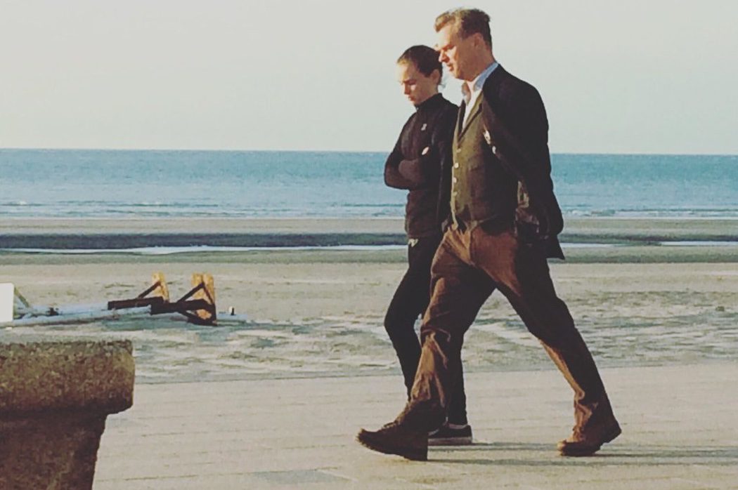 Christopher Nolan en el rodaje de 'Dunkirk'