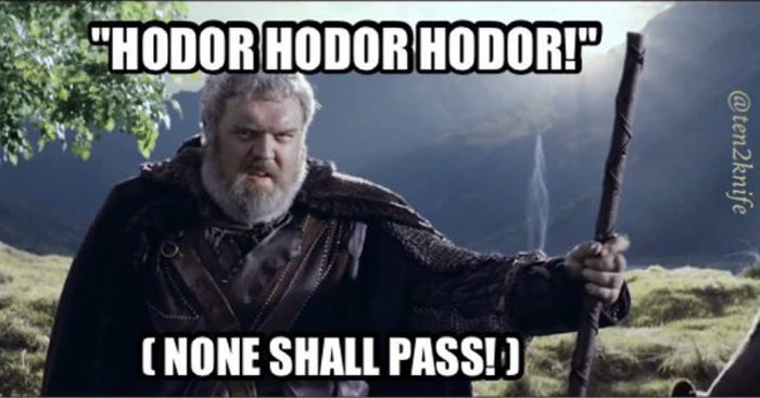 El grito de Hodor