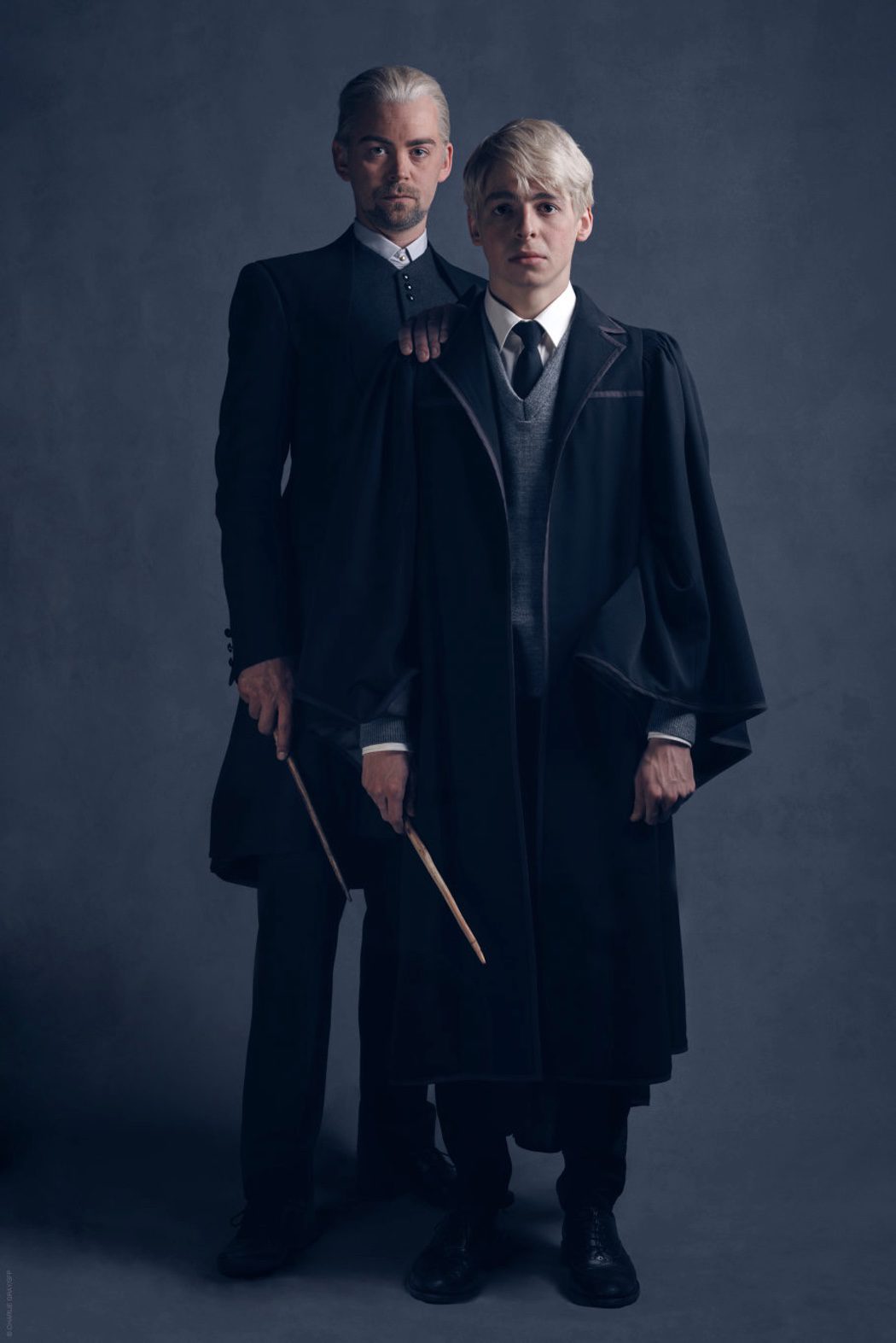 Alex Pryce y Anthony Boyle son Draco Malfoy y su hijo Scorpius