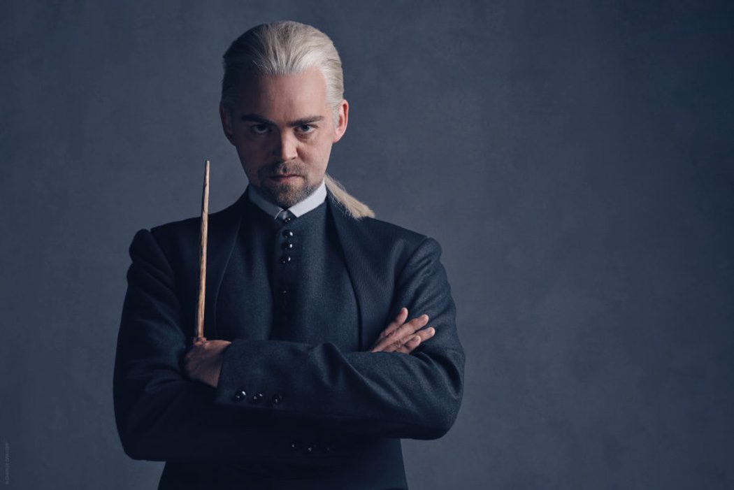 Alex Price es Draco Malfoy