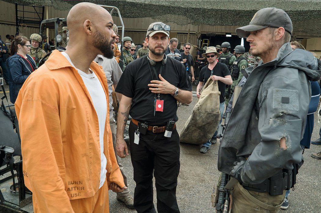 David Ayer con Deadshot y Rick Flag