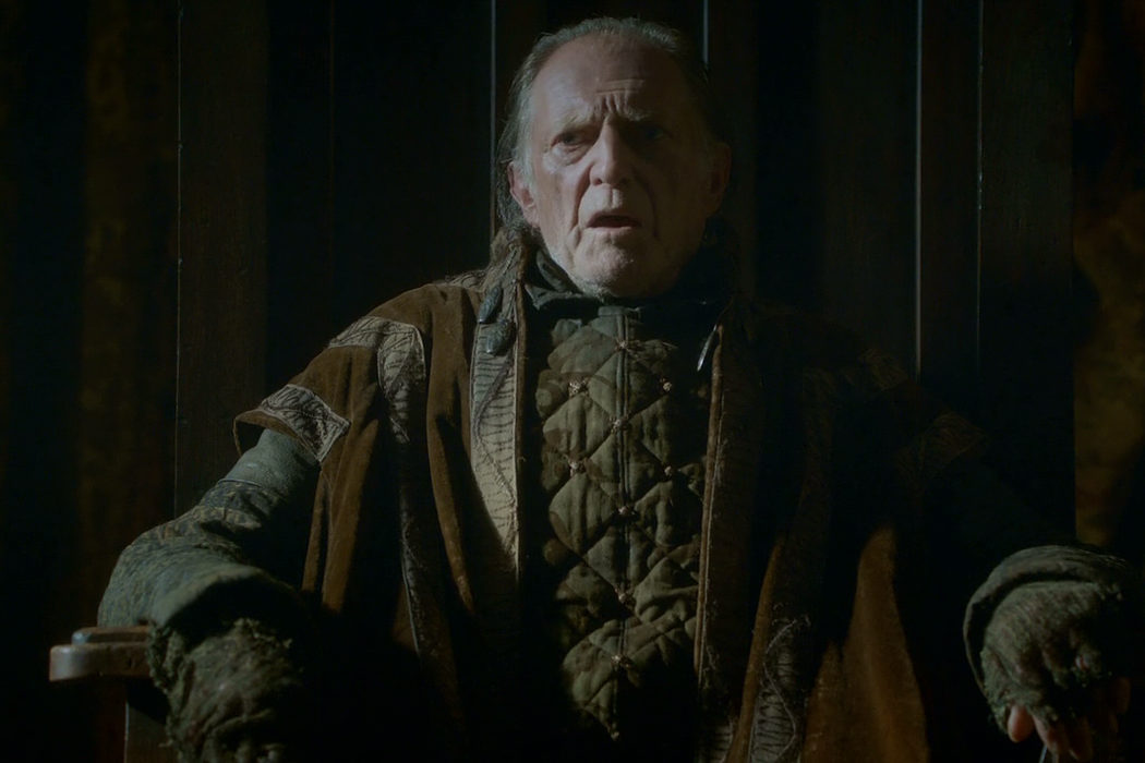 Los regresos de Walder Frey, Edmure Tully y Blackfish