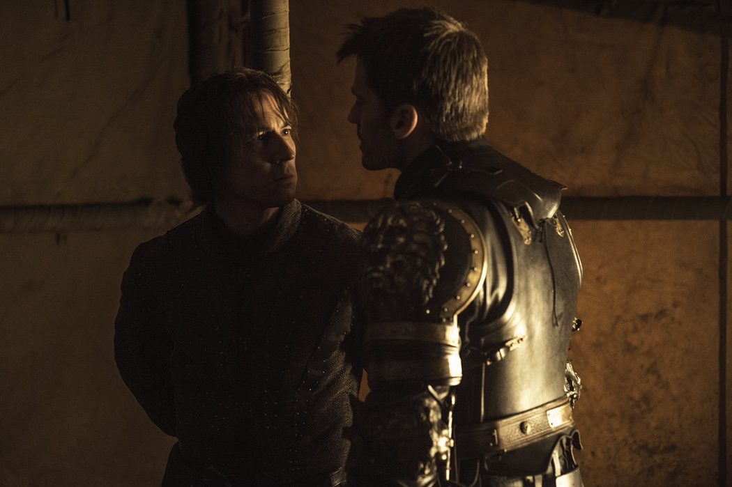 Jaime Lannister amenaza a Edmure Tully