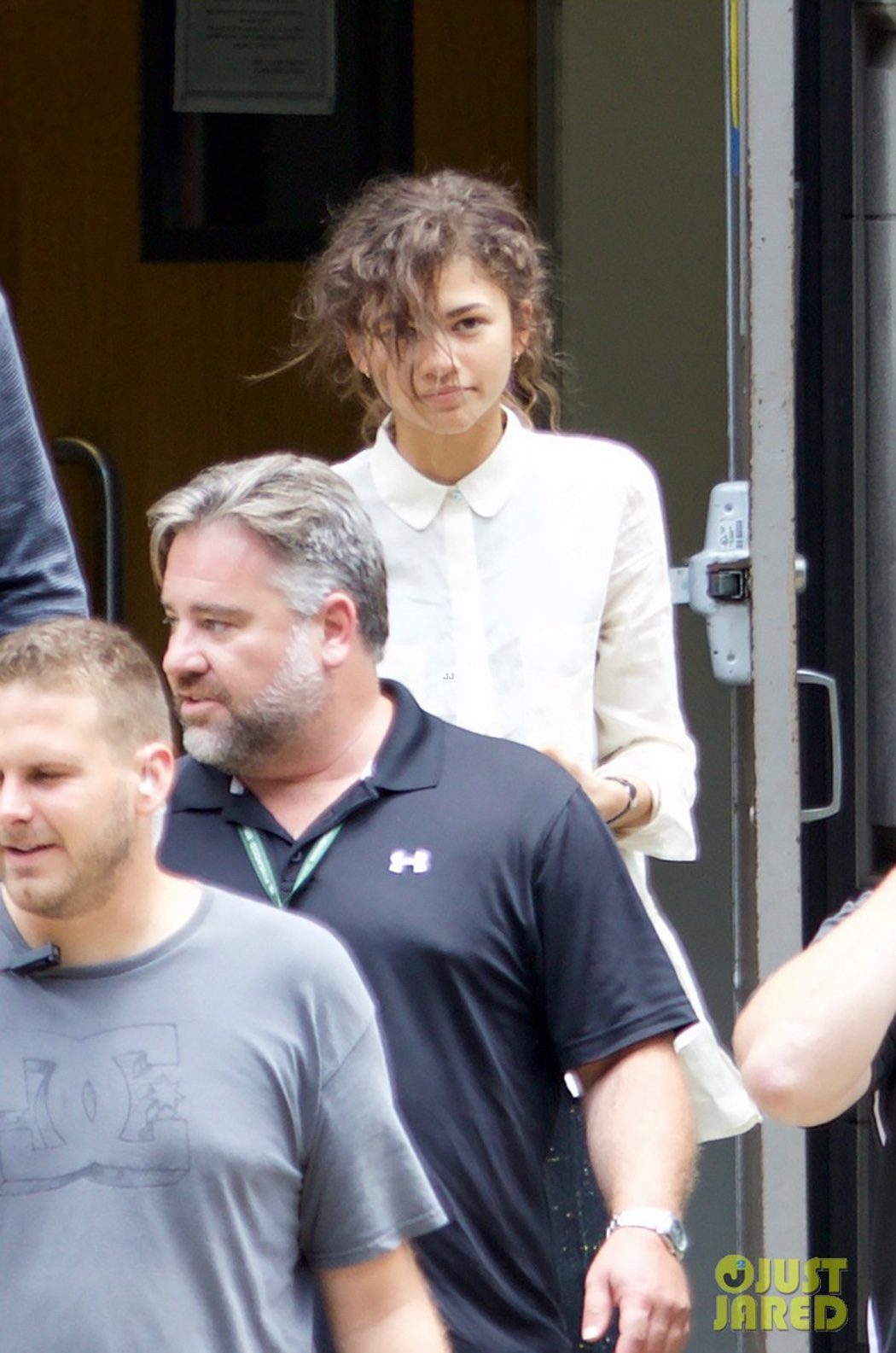 Zendaya en el set de rodaje de Atlanta