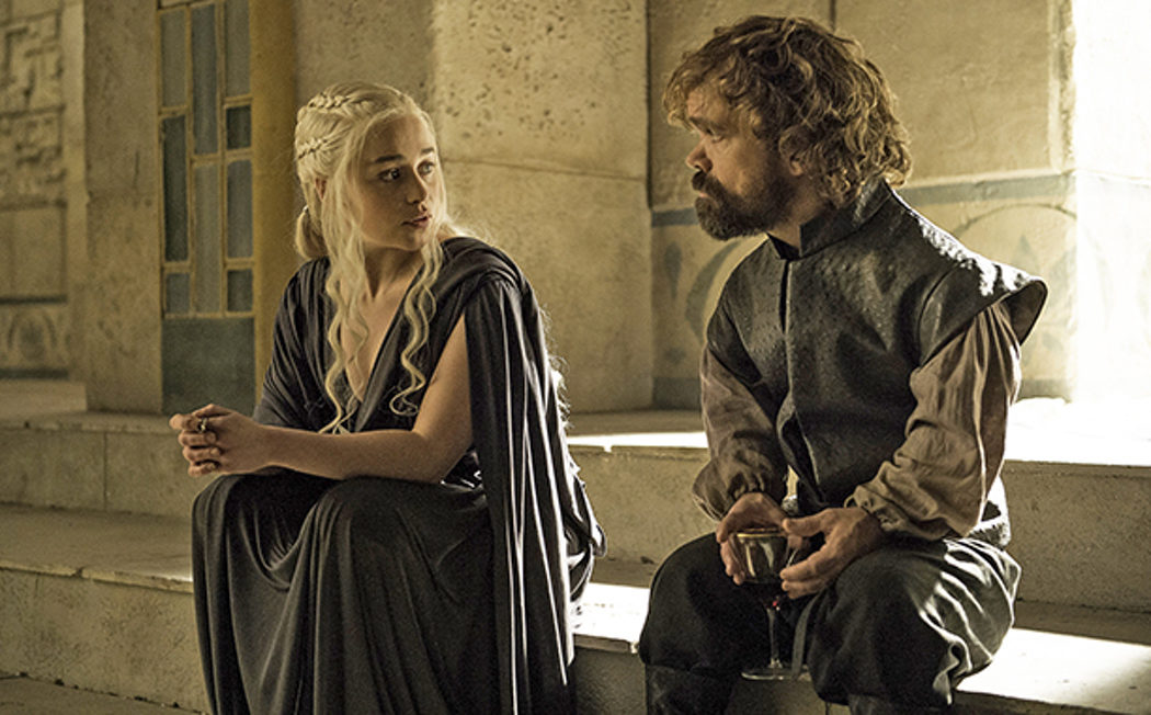 Daenerys y Tyrion en Meereen