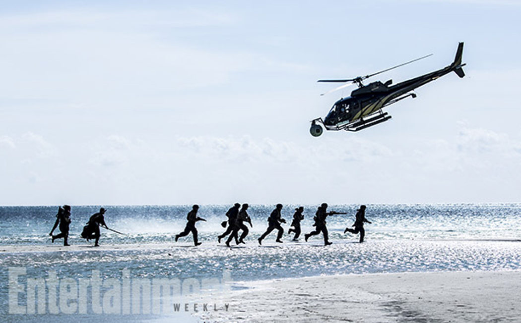 Una escena en la playa de 'Rogue One'