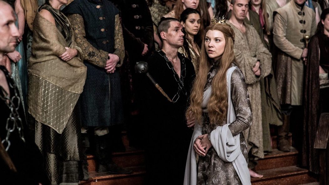 Margaery Tyrell durante el juicio contra Cersei