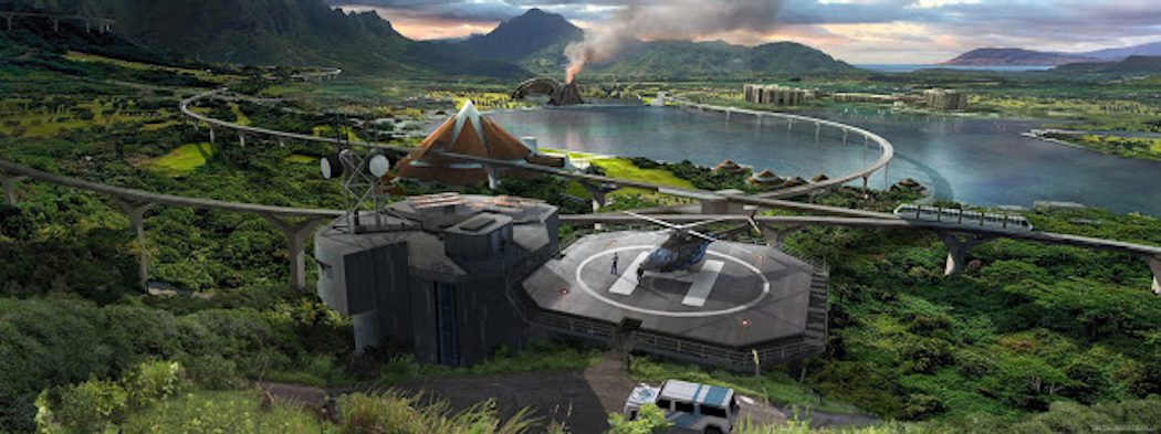 Imágenes conceptuales de 'Jurassic World'