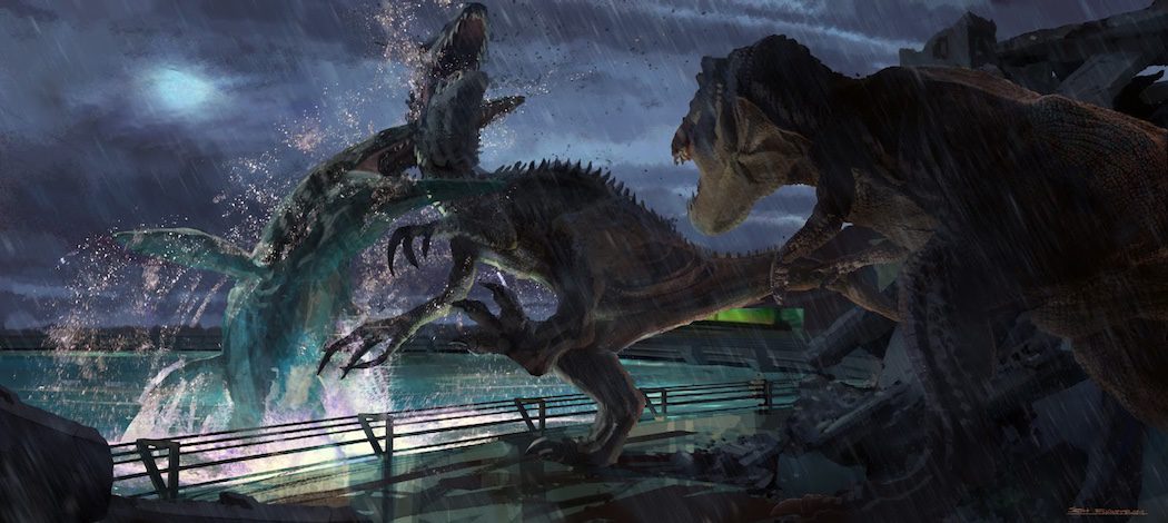 Imágenes conceptuales de 'Jurassic World'
