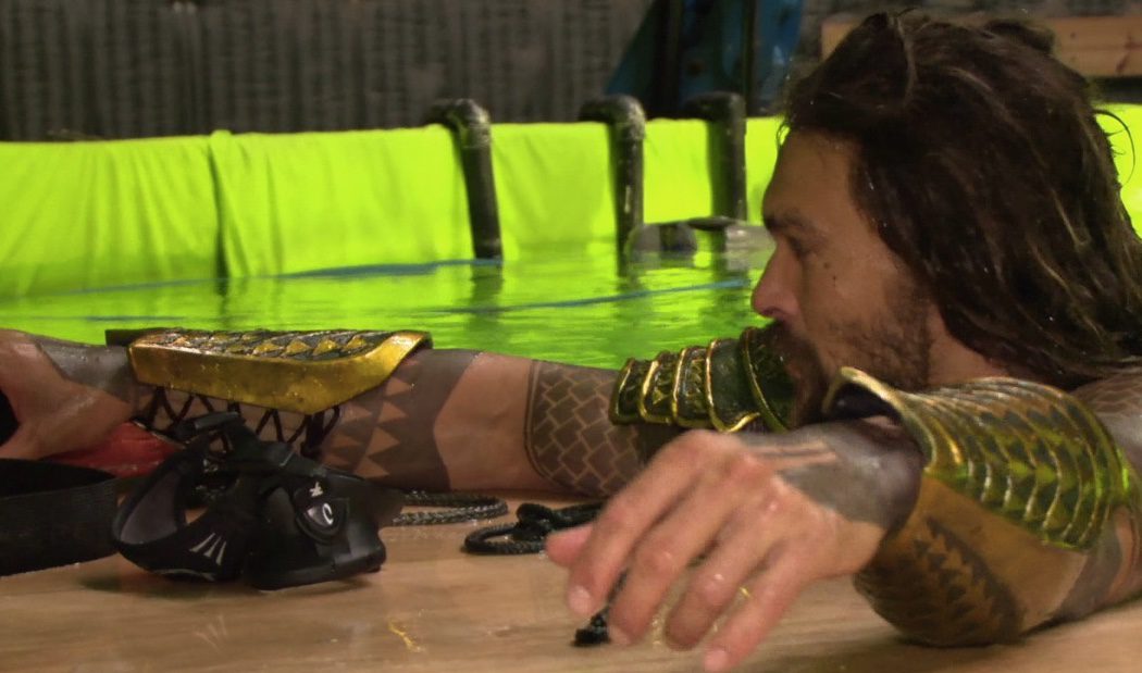 Aquaman en el set de 'Batman v Superman'