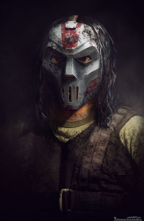 Concept Art de Casey Jones