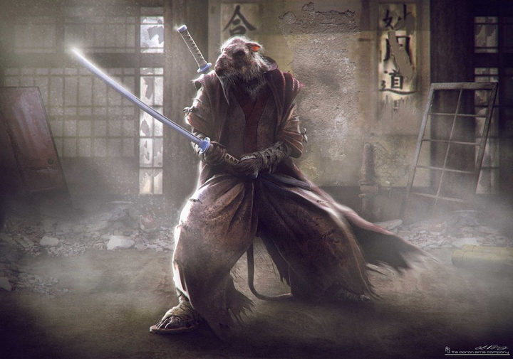 Concept Art del maestro Splinter