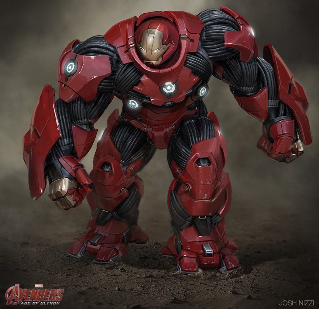 La armadura hulkbuster de Iron Man