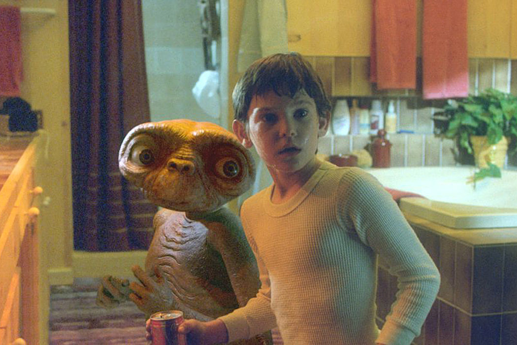 'E.T.': CGI y walkie-talkies