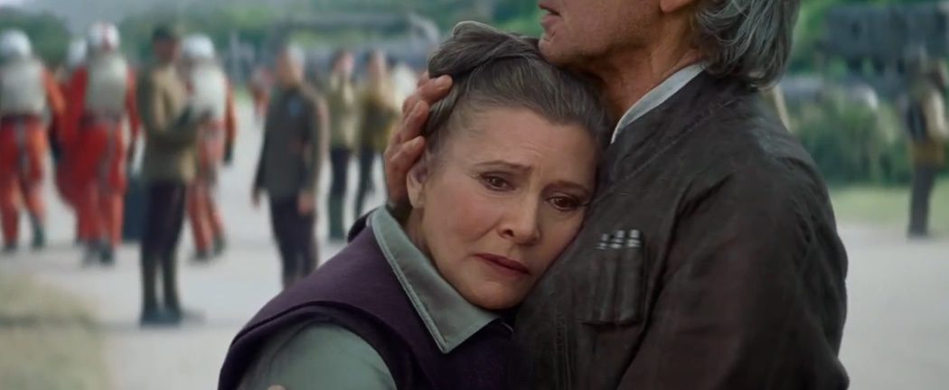 Leia y Han siguen juntos