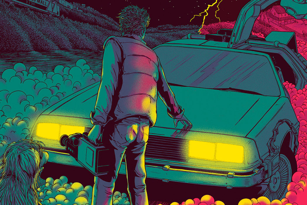 Marty McFly 'Regreso al futuro' de James Flames